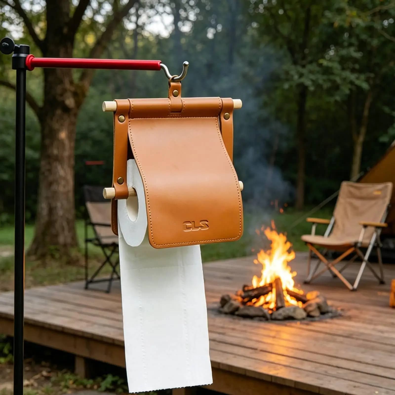 Hanging Toilet Paper Holder Roll Paper Cover Tissue Dispenser,Roll Storage Bag for Office