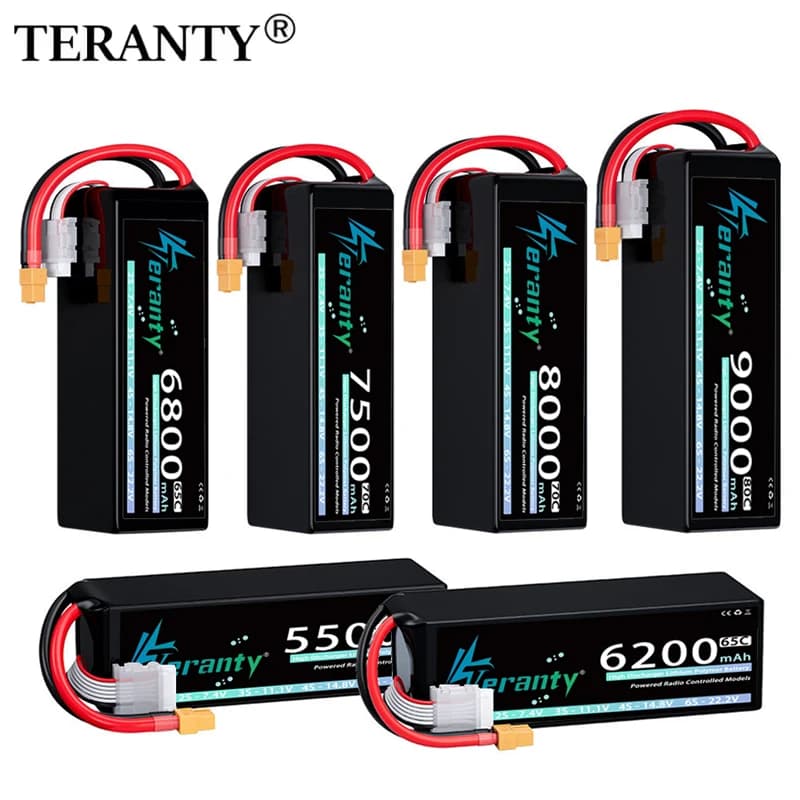 Batteria Lipo GNB 6S 22.2V 3000/4200/5500/6800/8000/9000mAh 70C con Connettore XT60 XT90 XT90S per Droni FPV, Elicotteri e Aeroplani