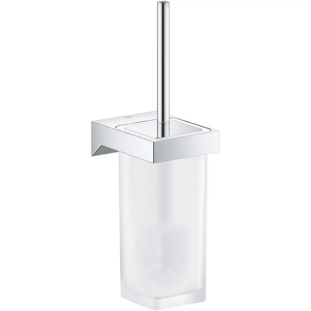 Set Spazzola per WC Selection Cube, Cromo Starlight