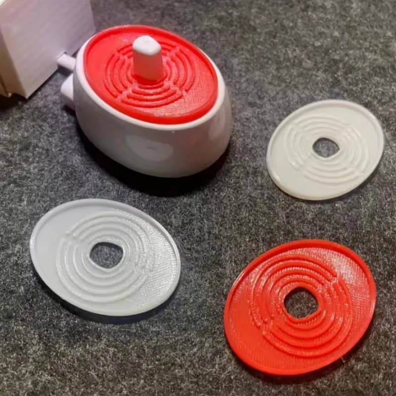 Tappetino di ricarica per spazzolino elettrico da 1 pezzo/4 pezzi, protezione per vassoio di scarico in plastica, copertura igienica impermeabile per l'igiene orale