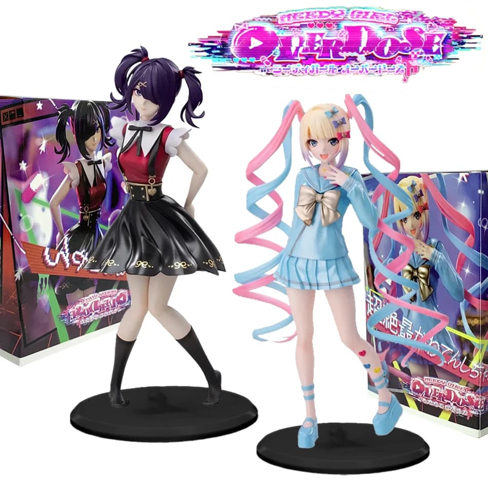 Figura Anime Needy Streamer Overload 19CM Ame Chan KAngel OMGkawaiiAngel, Statuetta in PVC, Decorazione da Scrivania, Modellino Regalo