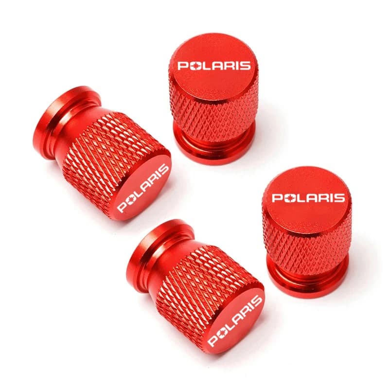 Airdust pneumatic tyre valve caps for car wheels Airdust tyre blades for car accessories POLARIS 4 pieces