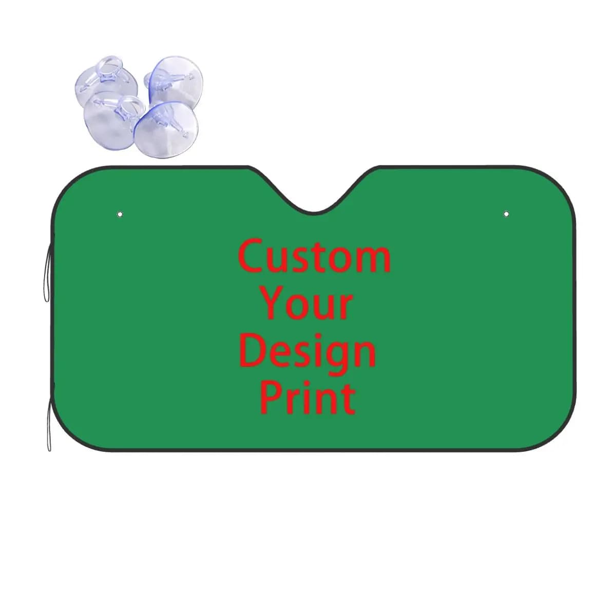 Personalizza il tuo design Parasole per parabrezza anteriore Logo personalizzato stampato Parasole per finestra pieghevole Protezione per visiera parasole