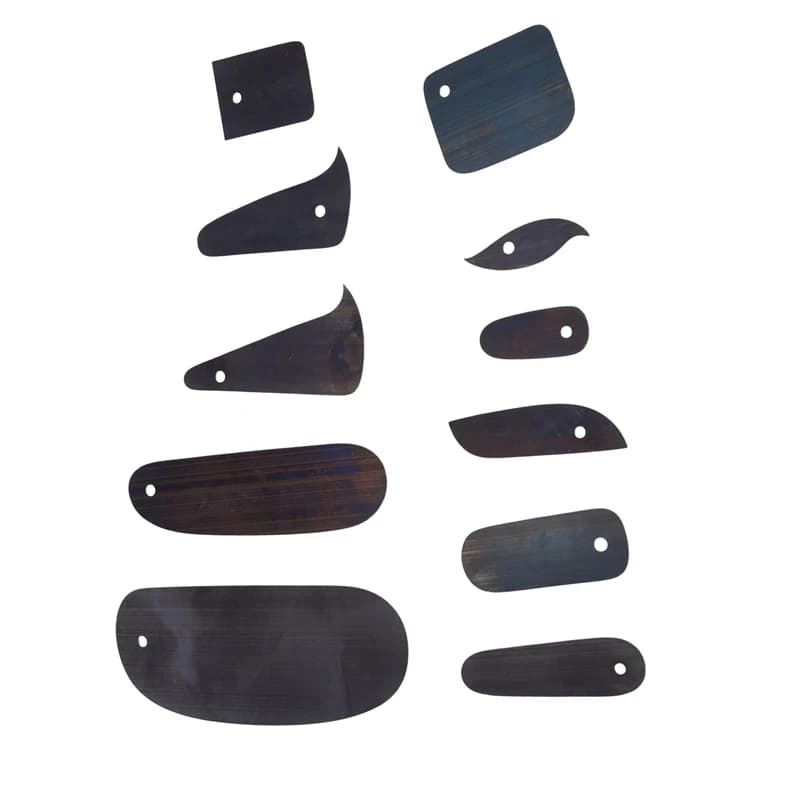 Raschietto per violino nero 11 pezzi raschietto per varie funzioni, accessori per violino con taglierina per raschiare la tavola