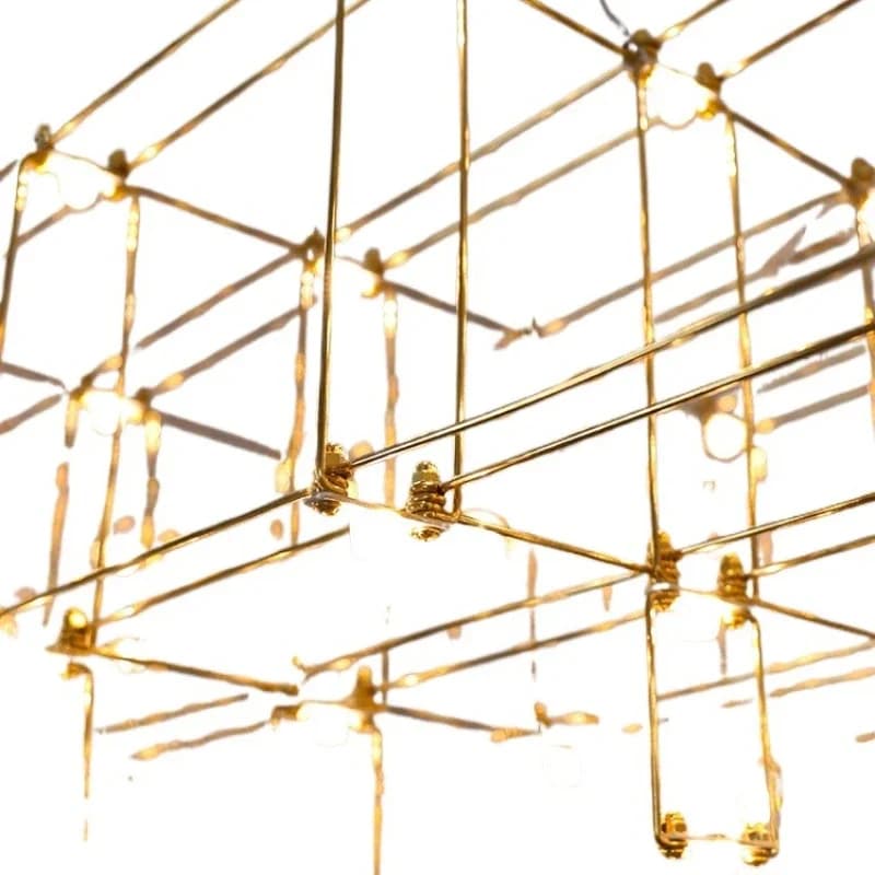 Lampada da tavolo per sala da pranzo, moderna, semplice, di lusso, creativa, a forma di lucciola, per bar e reception