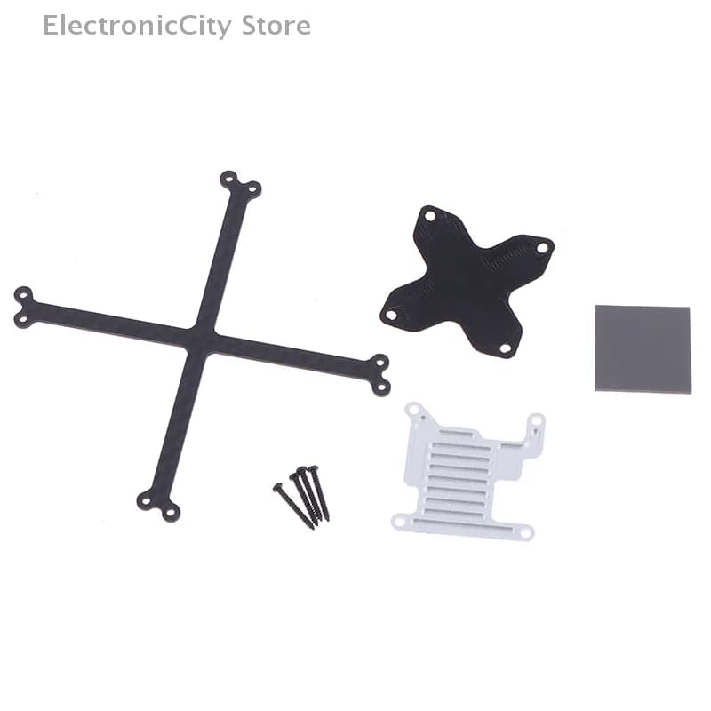 1Set For Ultra-light Aluminum Alloy Heat Dissiper O4 Air Units Pad Collision Proof Protection Model For RC FPV Drone Parts