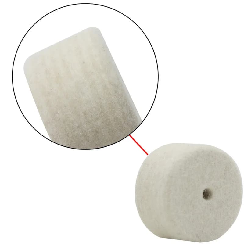 Feltro di lana di alta qualità per accessori per strumenti a percussione con battitore a pedale per basso