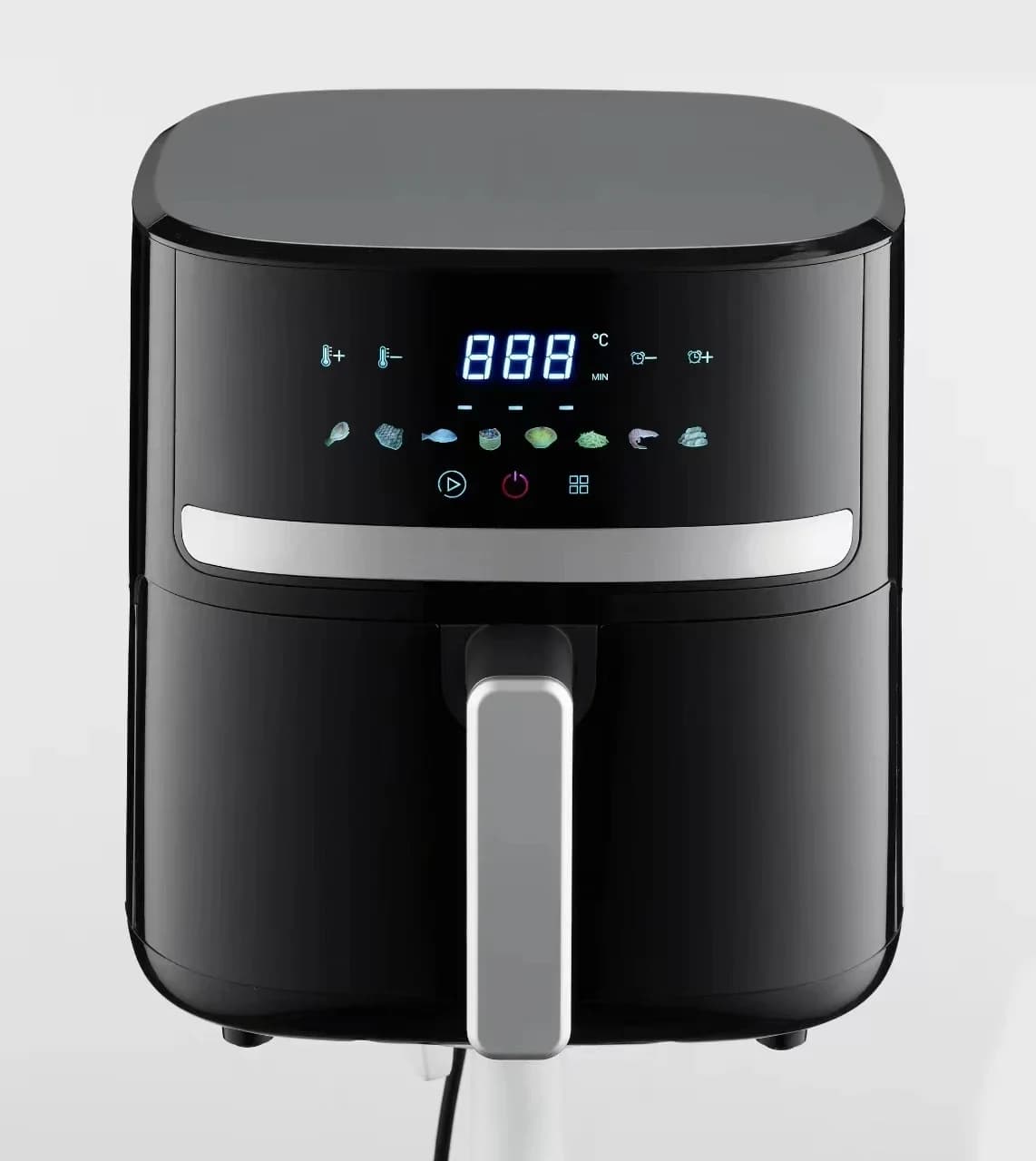 Friggitrice ad Aria Digitale Modello 7L Senza Olio, Elettrodomestico Professionale Multifunzione Opzionale