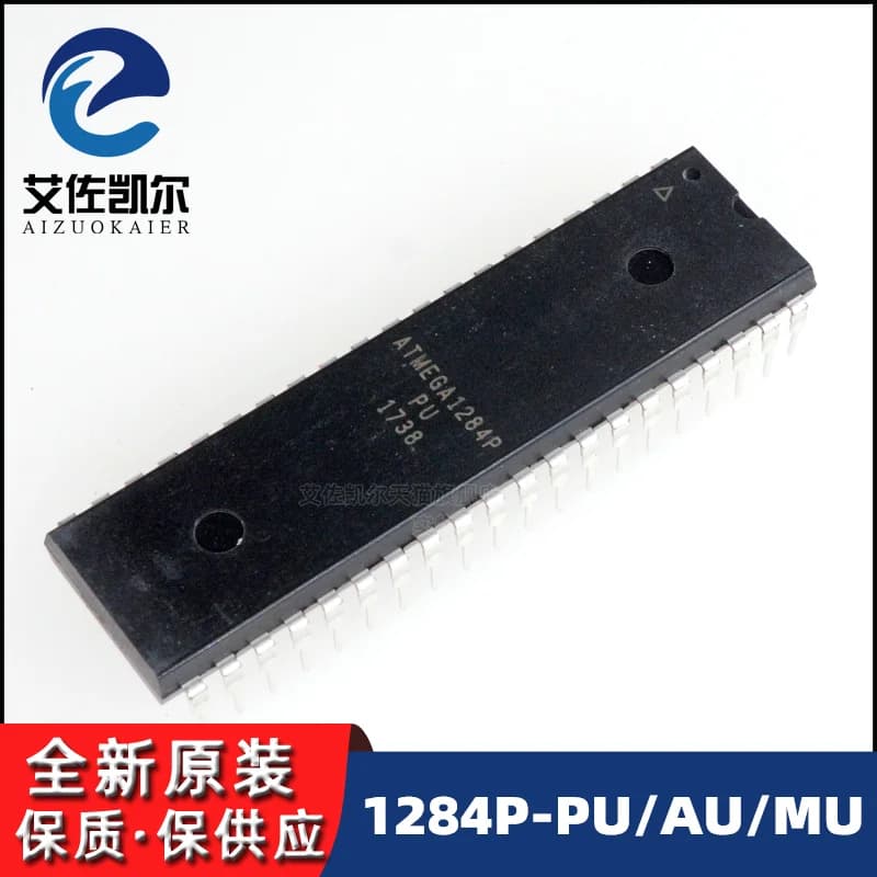ATMEGA1284P-PU ATMEGA1284 MCU 8BIT 128KB FLASH 40DIP Nuovo Originale 1 pz/lotto