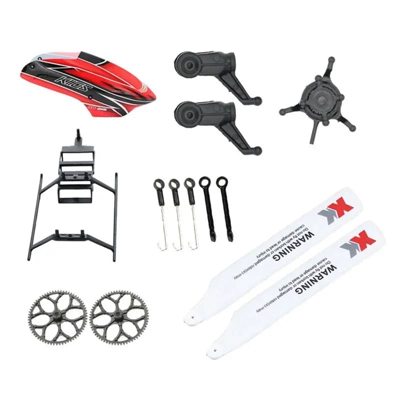 Set di accessori per elicottero AS96-RC per parti di aggiornamento dell'elicottero Wltoys XK K110S RC