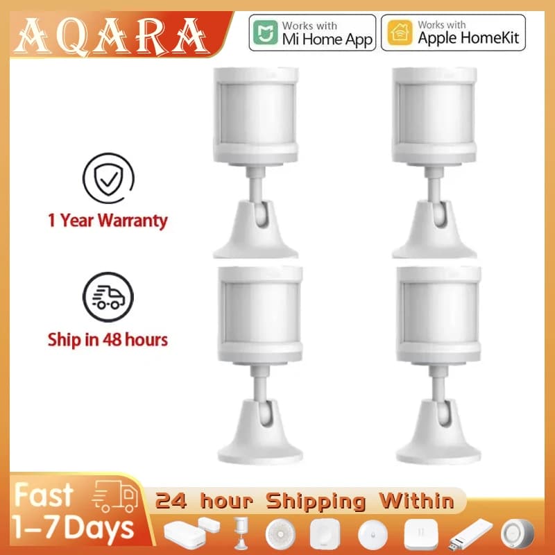 Original Aqara Motion Sensor ZigBee 3.0 Movement Wireless Connection Smart Body Sensor Smart Home for Xiaomi Mihome