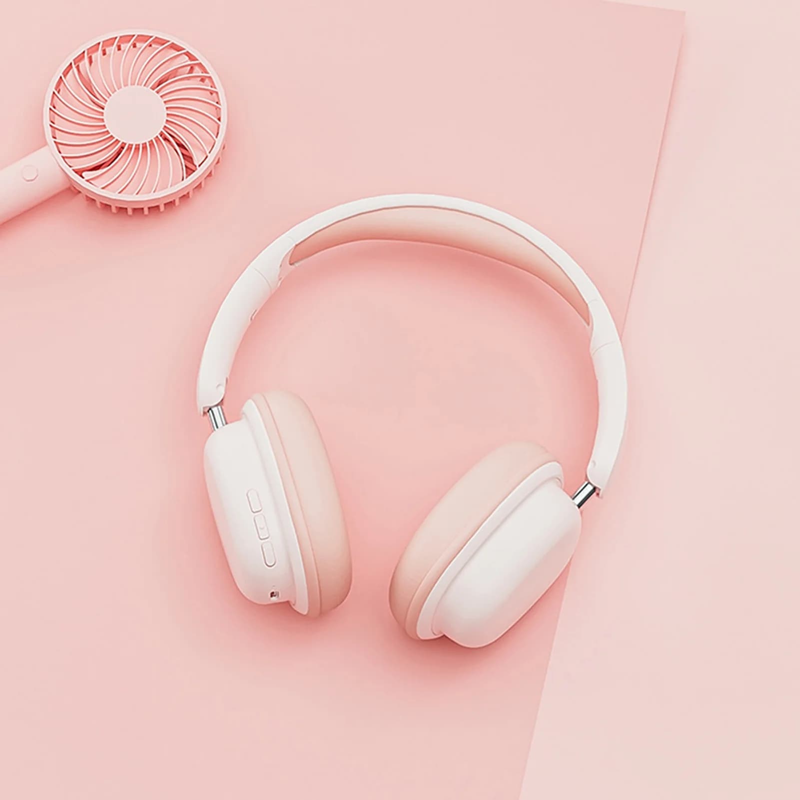 Over-Ear BT5.3 Headphones with Microphone, 3.5mm Foldable Headphones, Wireless Headphones for PC, Wireless Headphones for Gaming