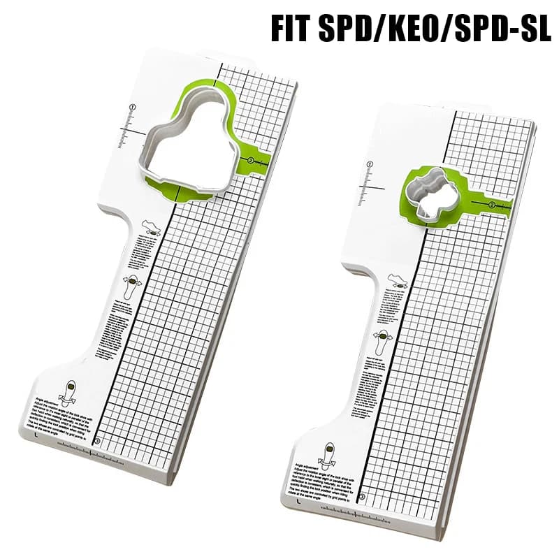 Cycling heels Aligning tool for shoes plate Fast heels Installation tool MTB tick adjustment tool Mounting tool for pedals