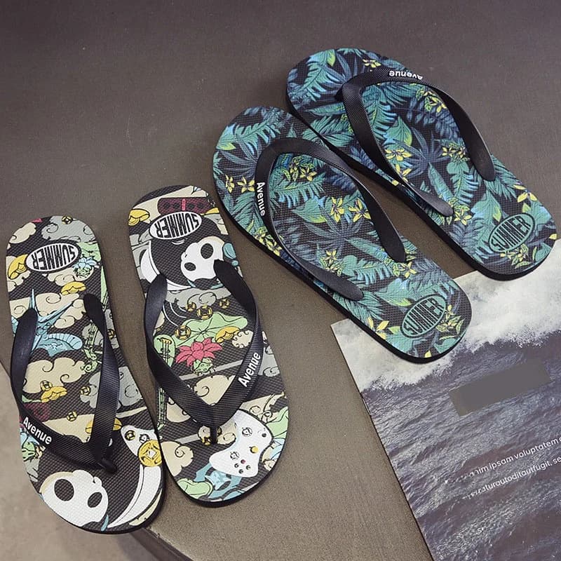 Sandali infradito da uomo estivi antiscivolo, nuovo modello, in PVC, per spiaggia e tempo libero, alla moda e casual