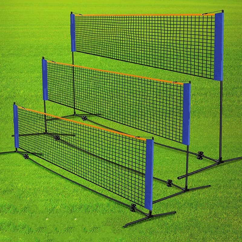 Train Like a Pro: 3,1/4,1/5,1/6,1 m outdoor tennis net, easy installation, perfect for volleyball and badminton sports training