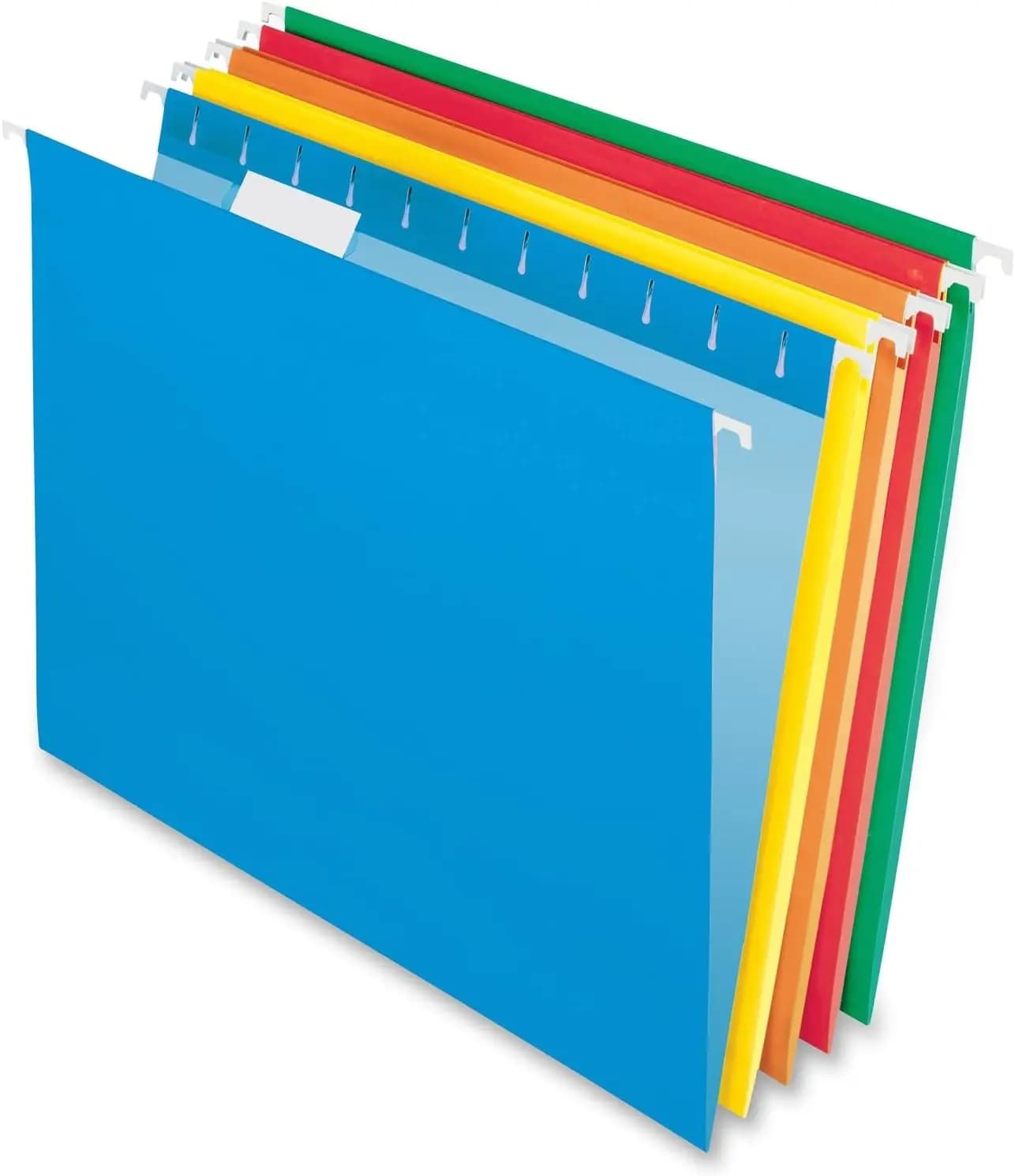 Cartelle Portadocumenti Colorate, Formato Lettera con Linguette Regolabili, 25 per Scatola per Organizzazione Ufficio e Casa