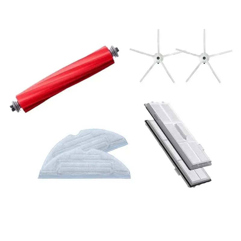 A24F-Per Roborock S7 S70 S75 S7max T7S Filtro Hepa Lavabile Spazzola Laterale Panno per Pulizia Accessori per Robot Aspirapolvere