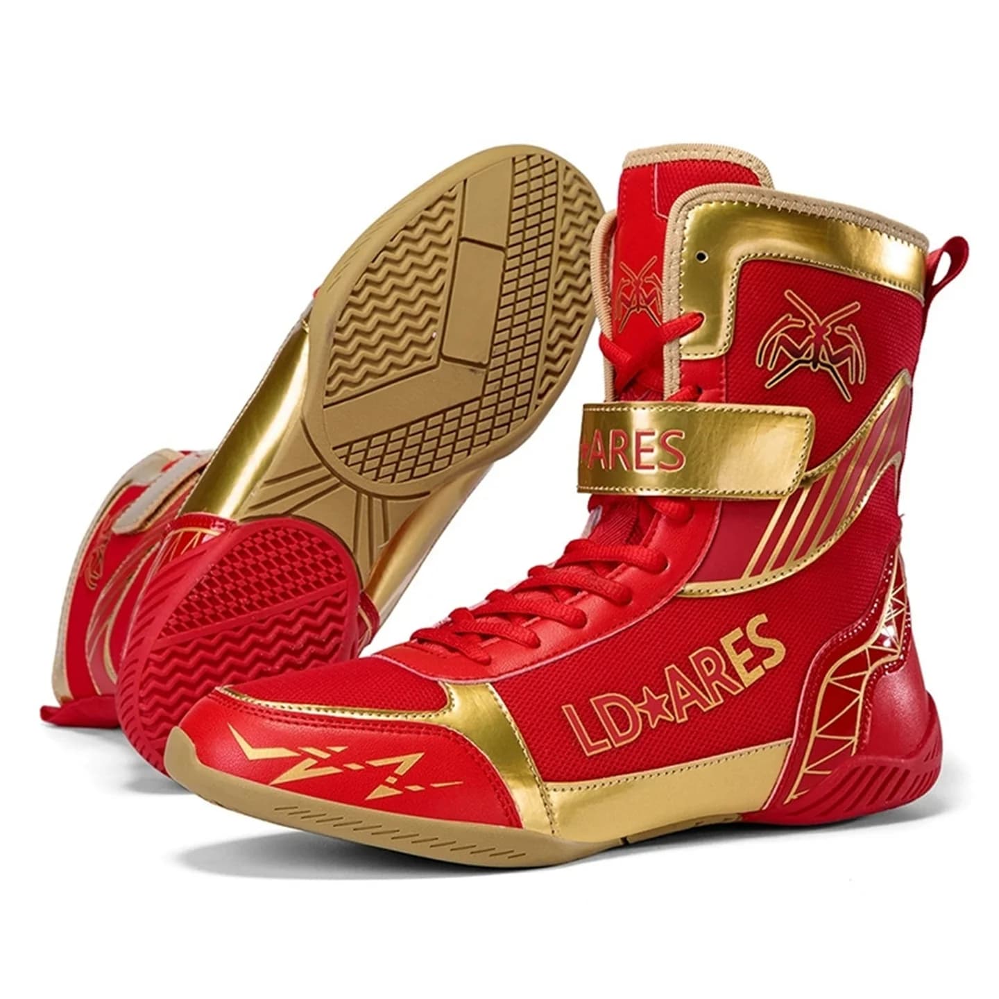 Professional Wrestling and Boxing Shoes for Men and Women: Breathable, Breathable and Anti-Slip for Sanda/Combatment/Kickboxing