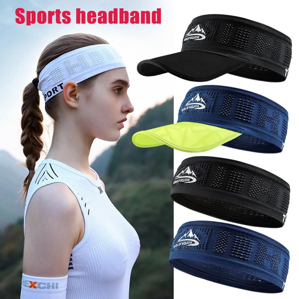 1 Pezzo Fascia per Capelli Sportiva Traspirante Assorbi Sudore per Uomo Donna Corsa Basket Allenamento Fitness