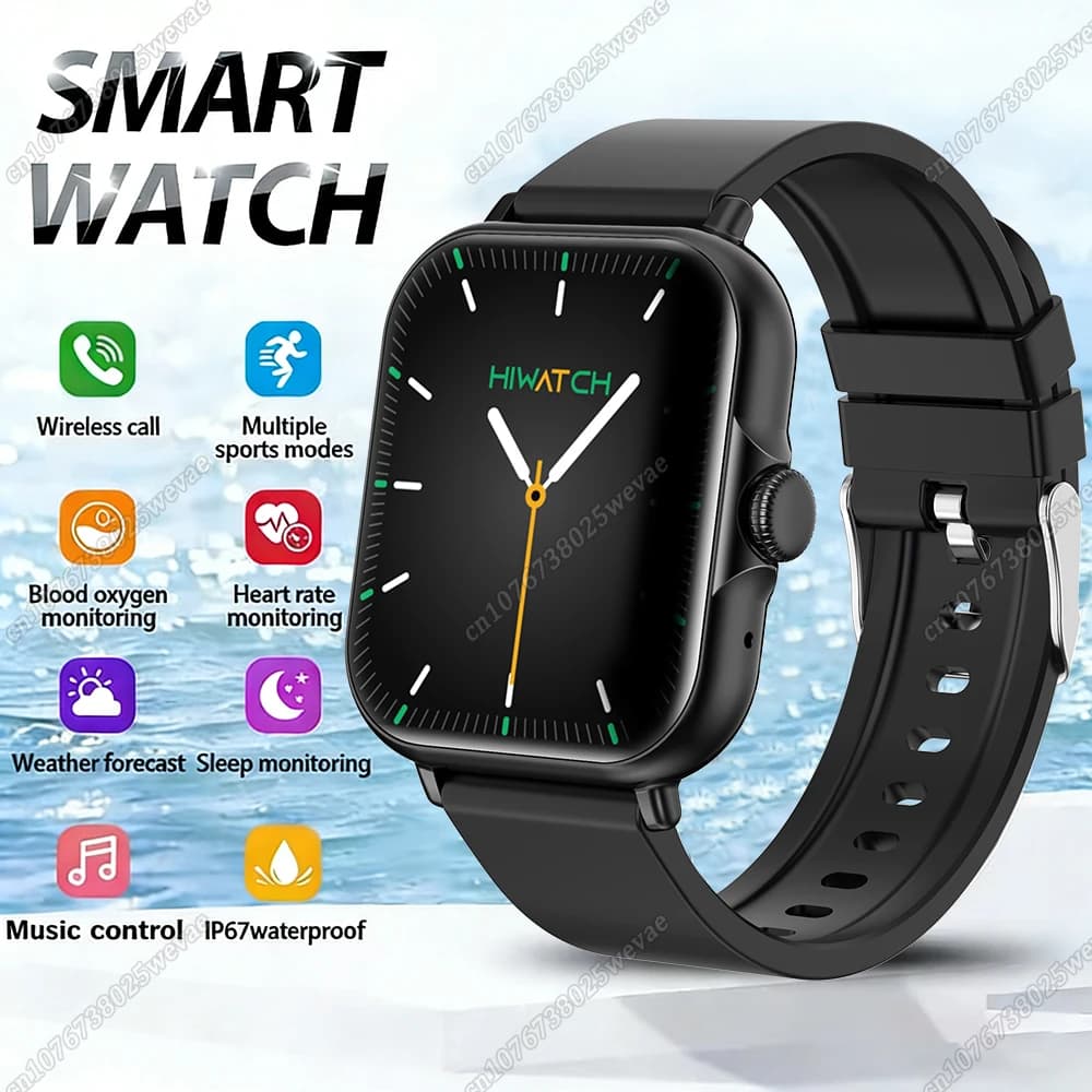 Nuovo Smartwatch 2026 per Android e iOS, Schermo a Colori da 1,83 Pollici, Risposta alle Chiamate Bluetooth, Orologio Fitness Tracker per Donne e Uomini