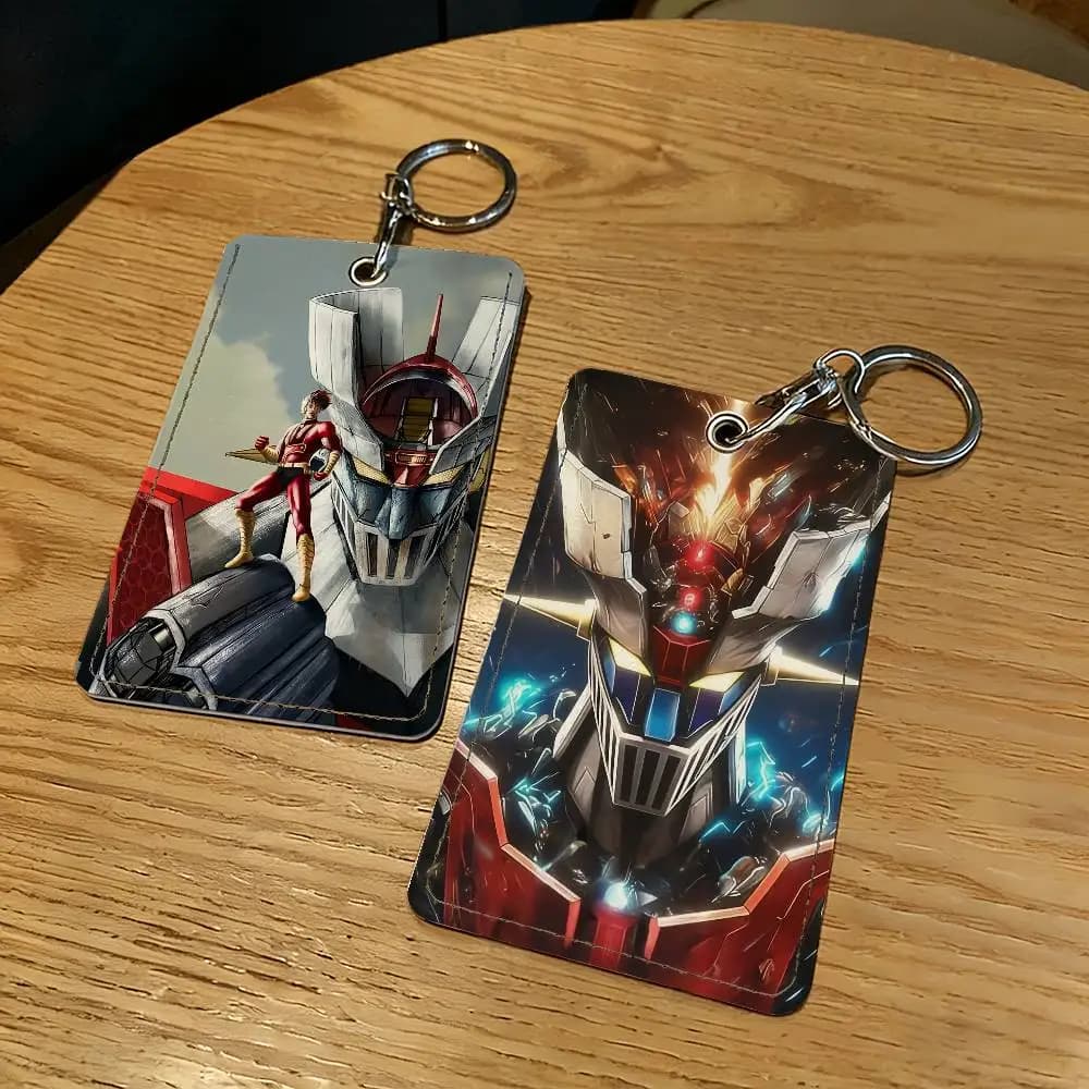Portachiavi Cartoon M-Mazinger Z con Custodia Protettiva per Chiavi e Serrature, Regalo di Sicurezza