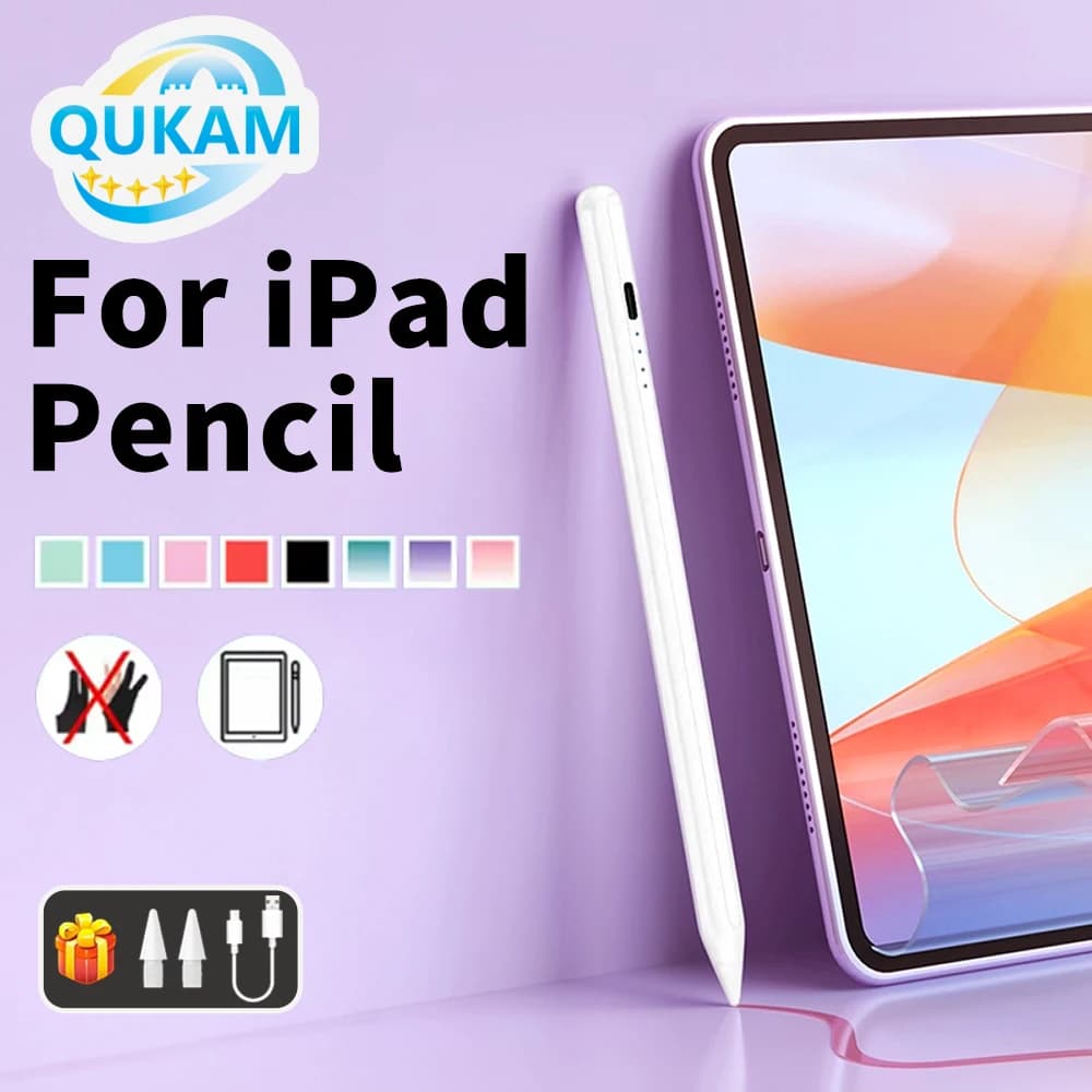 Stilo 2026 per Apple Pencil con rilevamento del palmo per iPad Air 6 M2 2025 A16 11a 10a generazione Air 5 4 10.9 Pro 11 12.9 iPad Pencil