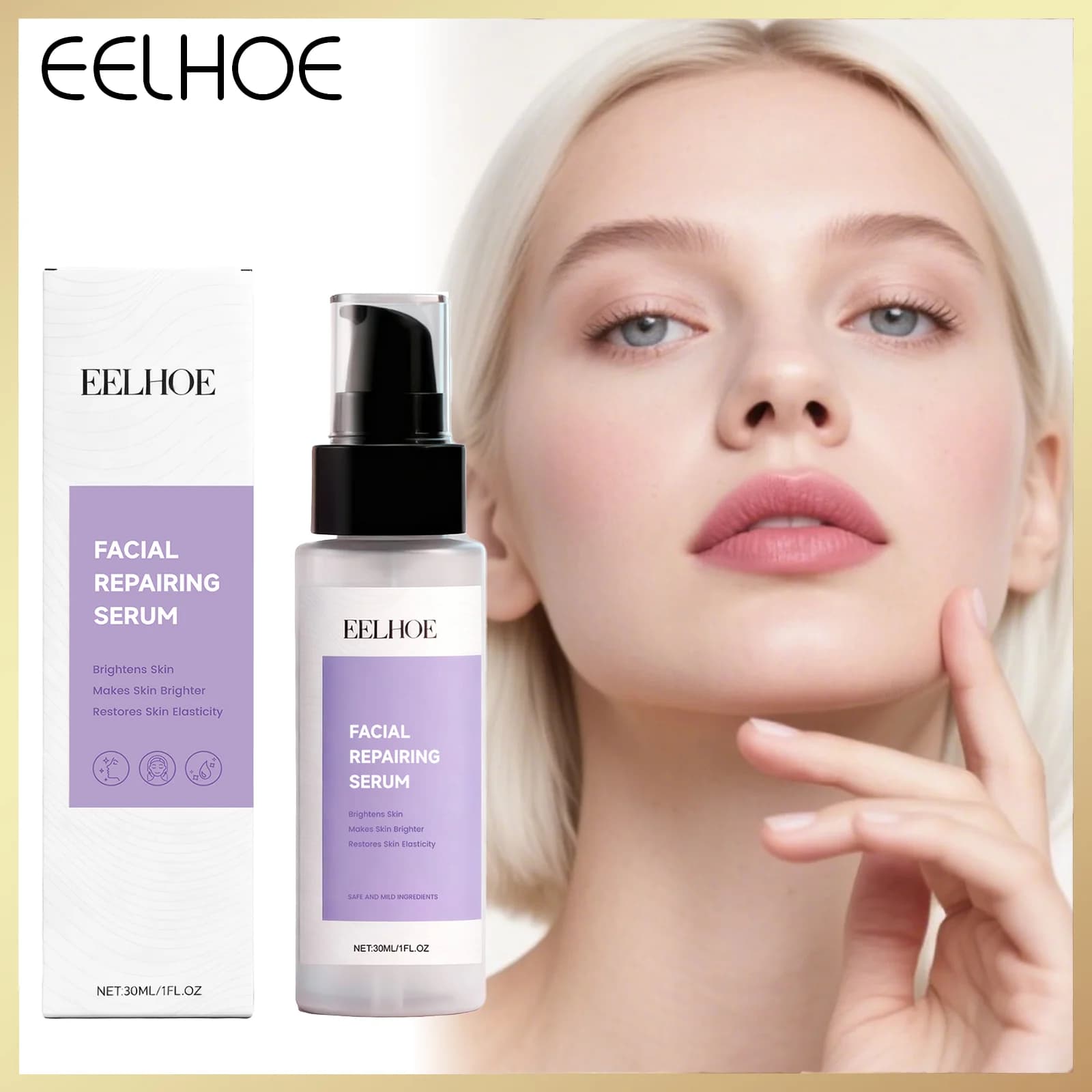 Siero schiarente al niacinamide 30ml Serum face to vitamin C for dark spots Anti aging Hydrating Skin care Daily use