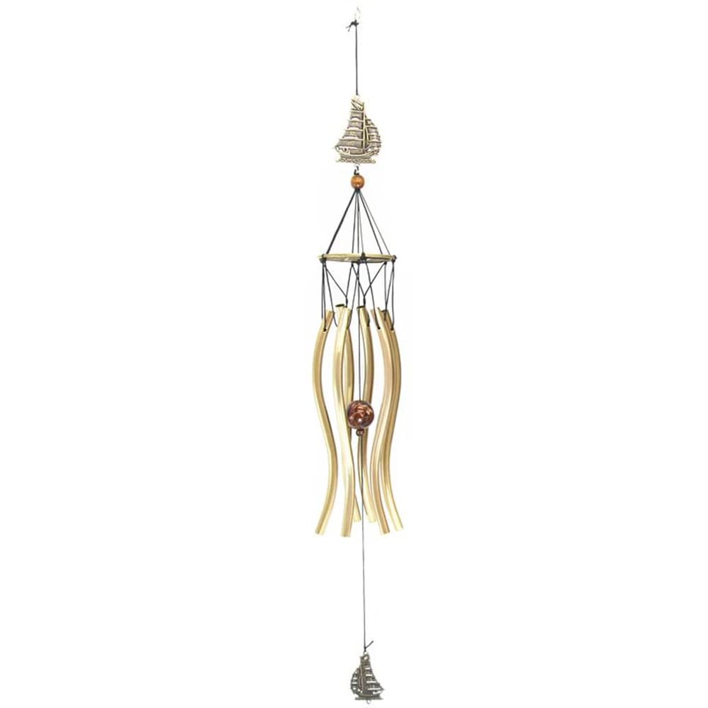 Yard Garden Hanging Wind Chimes For Balcony Yard Garden Bells Tubes Gold Home Decoration Large Wind Chimes Metal Pipe Wind Chime