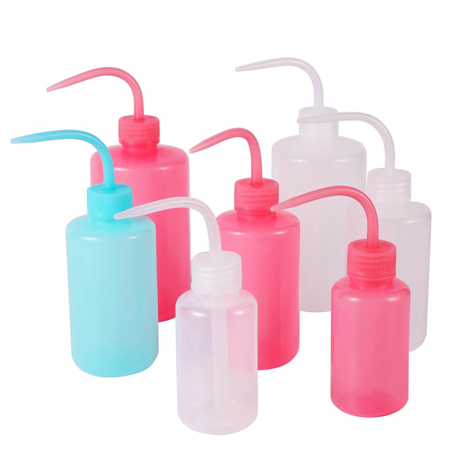 30/150/250/500mL Plastic Squeeze Bottle Tattoo Spray Bottle Large Water Spray Diffuser Office Cleaning Watering Tool 2pcs