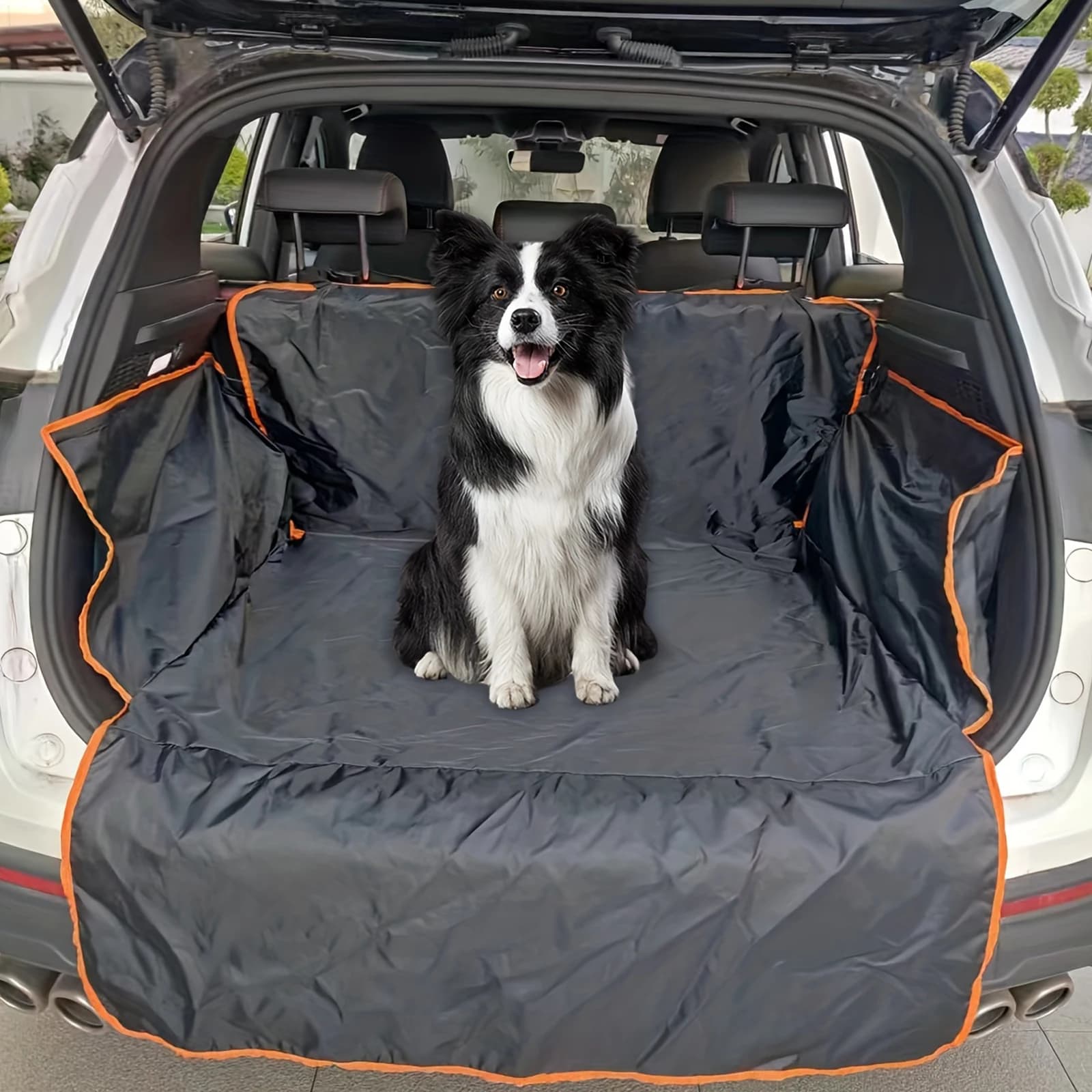 Fodera da carico SUV da 1 pezzo per cani, tappetino universale per bagagliaio di un'auto, resistente allo sporco, resistente ai graffi, copertura impermeabile per il carico dell'animale domestico