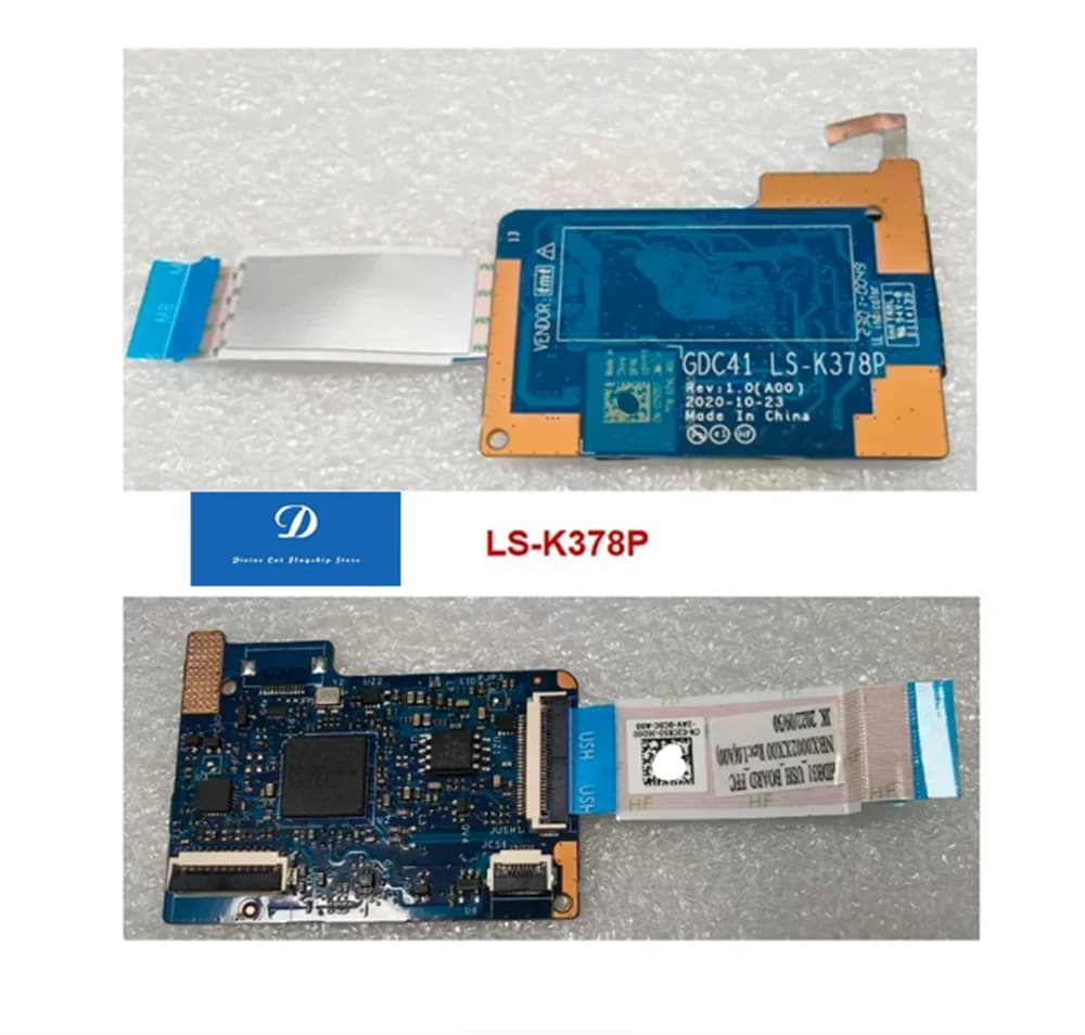 FOR Dell Latitude 7330 E7330 Keyboard Connection Board with Cable LS-K378P