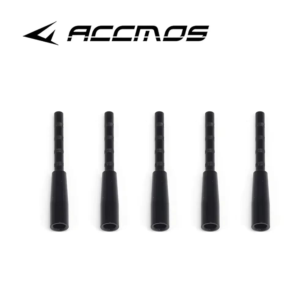 12/24 Pezzi Inserti in Alluminio per Frecce da Tiro con l'Arco, Connettono la Punta della Freccia, 50 Grani per Asta di Freccia da 4,2mm di Diametro