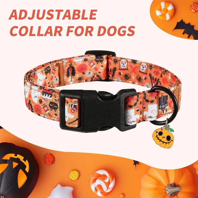 Halloween Dog Collars Anti Bite Neck Covers Pet Necklace Specific for Going Out Necking Large Medium Small Dog Cat Collars