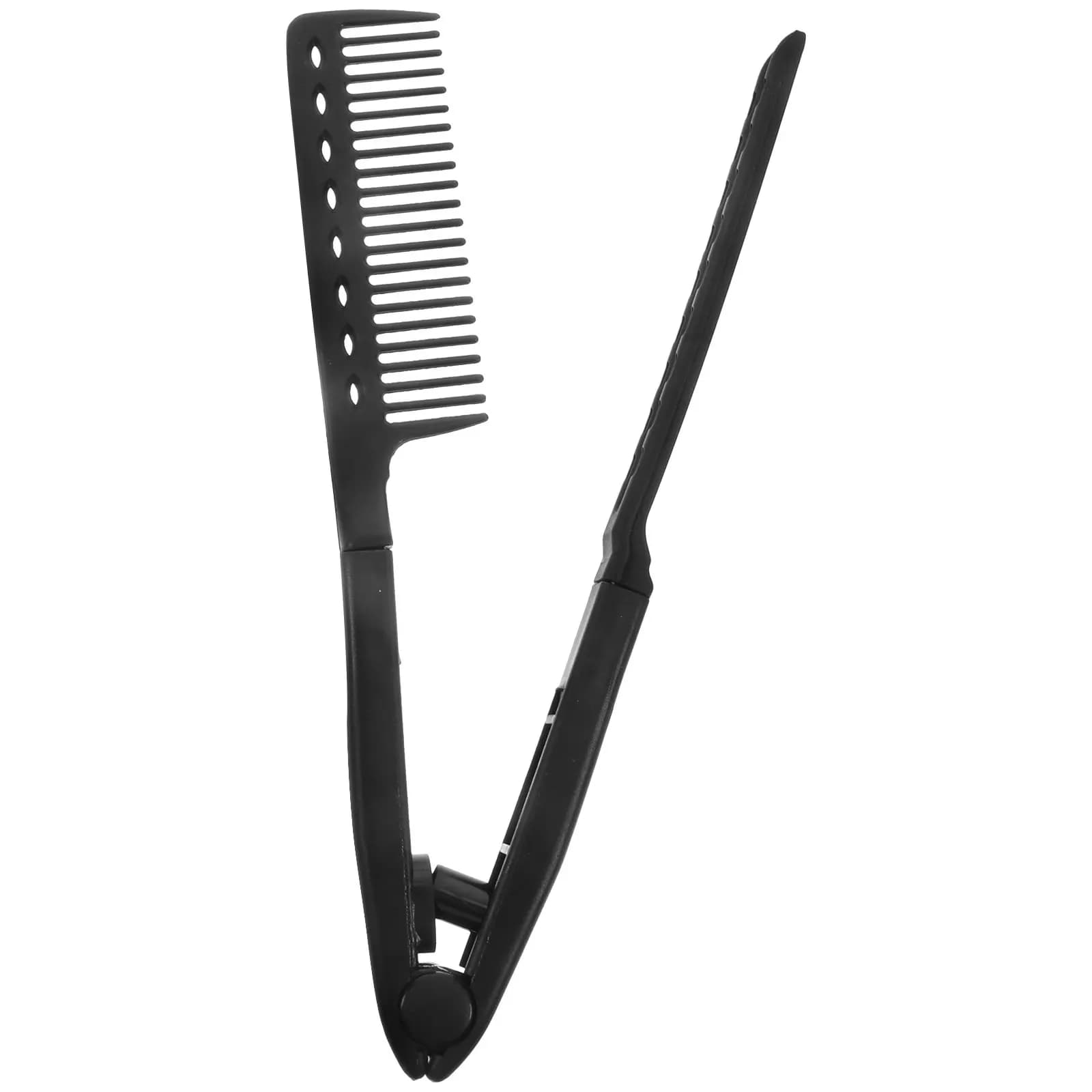 Pettine per Lisciare i Capelli e Pettini Pieghevoli per Donne, Ferro per Capelli con Funzione Pieghevole