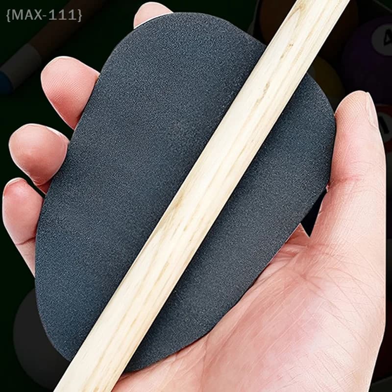 【F2-MAX111】1 Pezzo Lucidatore per Stecche da Biliardo, Pulitore in Carta Smerigliata per Stecche da Snooker, Accessori per Allenamento e Palline da Biliardo