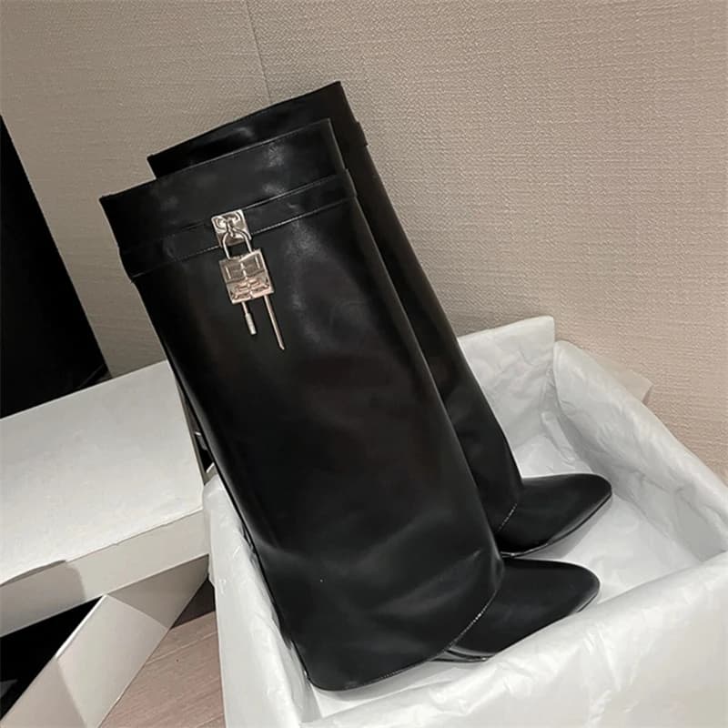 2026 New Winter Boots Over Women's Knee Boots Random Horse Riding Boots with Tacco High Punching Tip A variety of women's boots choice