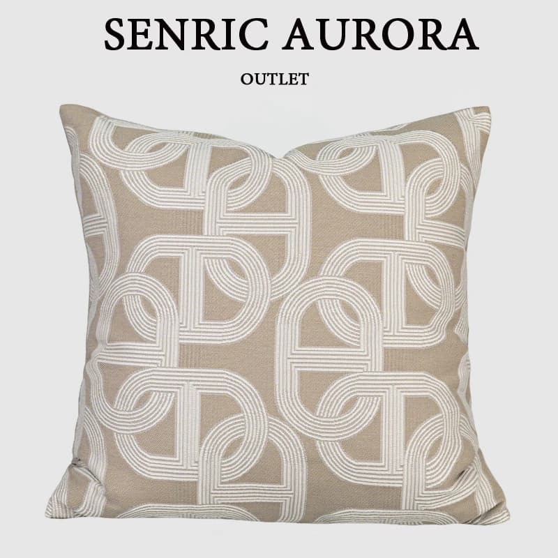 Design luxury pillow cover 45x45 cm Square pillow case with colored horse iron buckle for home hotel living room sofa