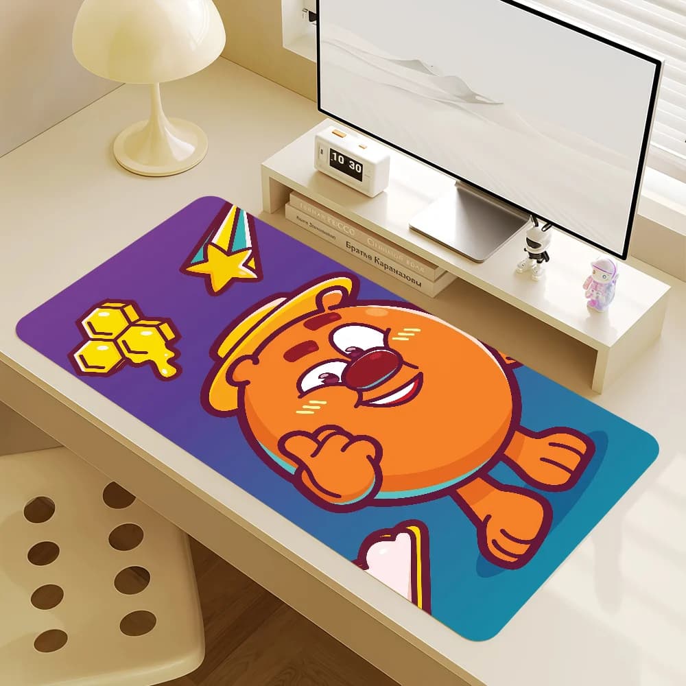 Mouse Pad MousePad Non-slip Lockedge Cartoon Office Student Funny K-KikoRiki Gaming Thickened Large Writing Pad Cushion