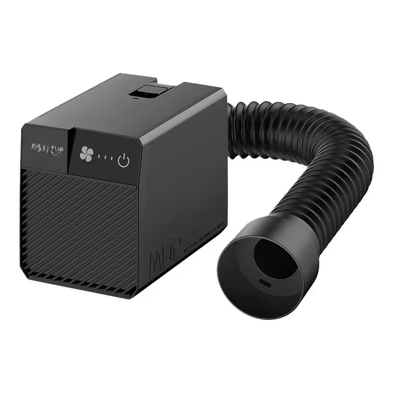Estrattore di Fumi Portatile, Purificatore d'Aria Economico e Mobile, Depuratore di Fumo, Collettore di Polvere per Incisione Laser, Migliore Effetto