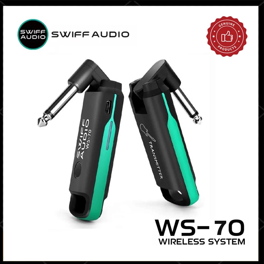 SWIFF AUDIO WS-70/WS 70 plus Wireless guitar transmitter and receiver Wireless guitar system for live performances