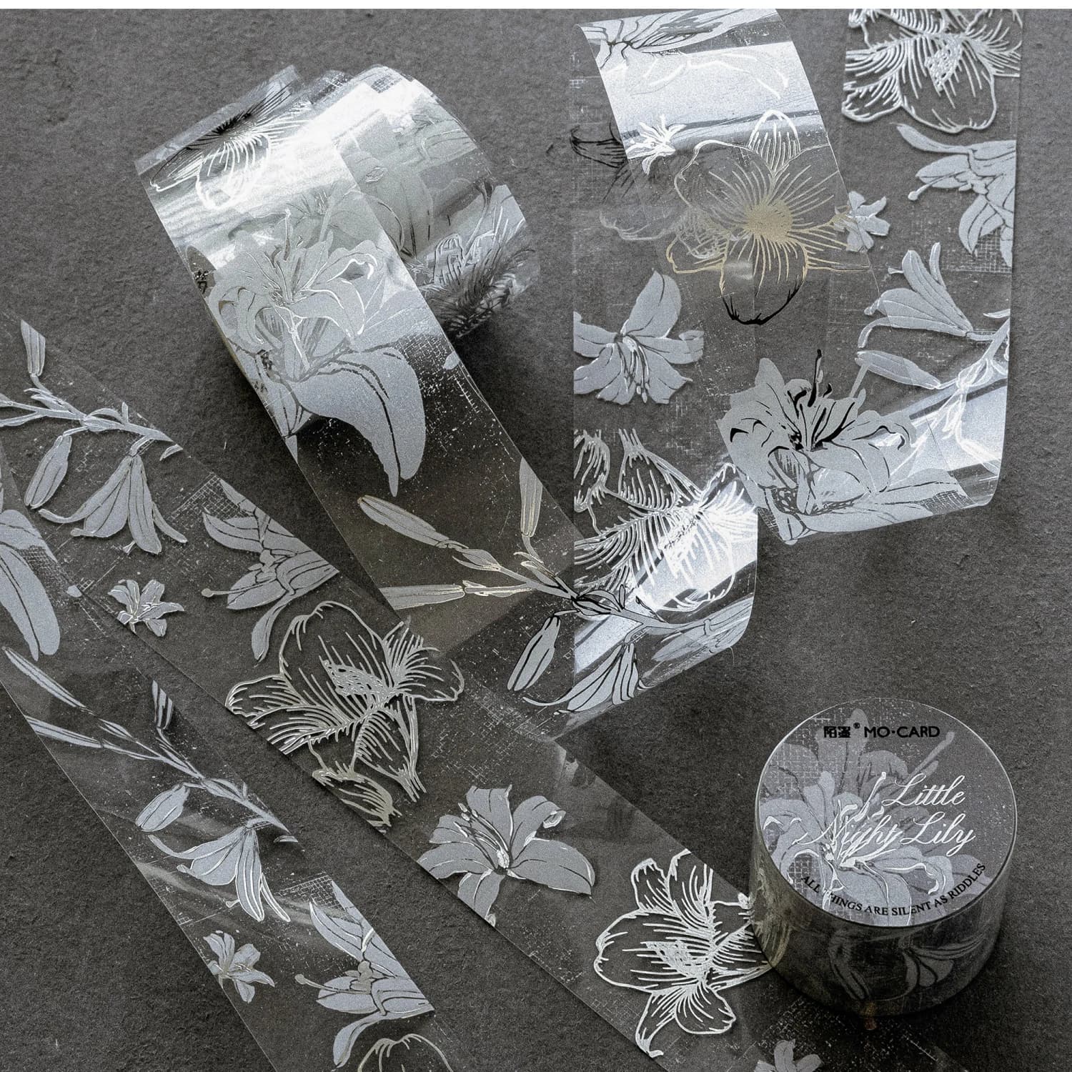 30mm * 2m Light Retro Ins Art Pattern Laser Silver Tape DIY Diary Scrapbook Journal Supplies Aesthetics Masking Tape