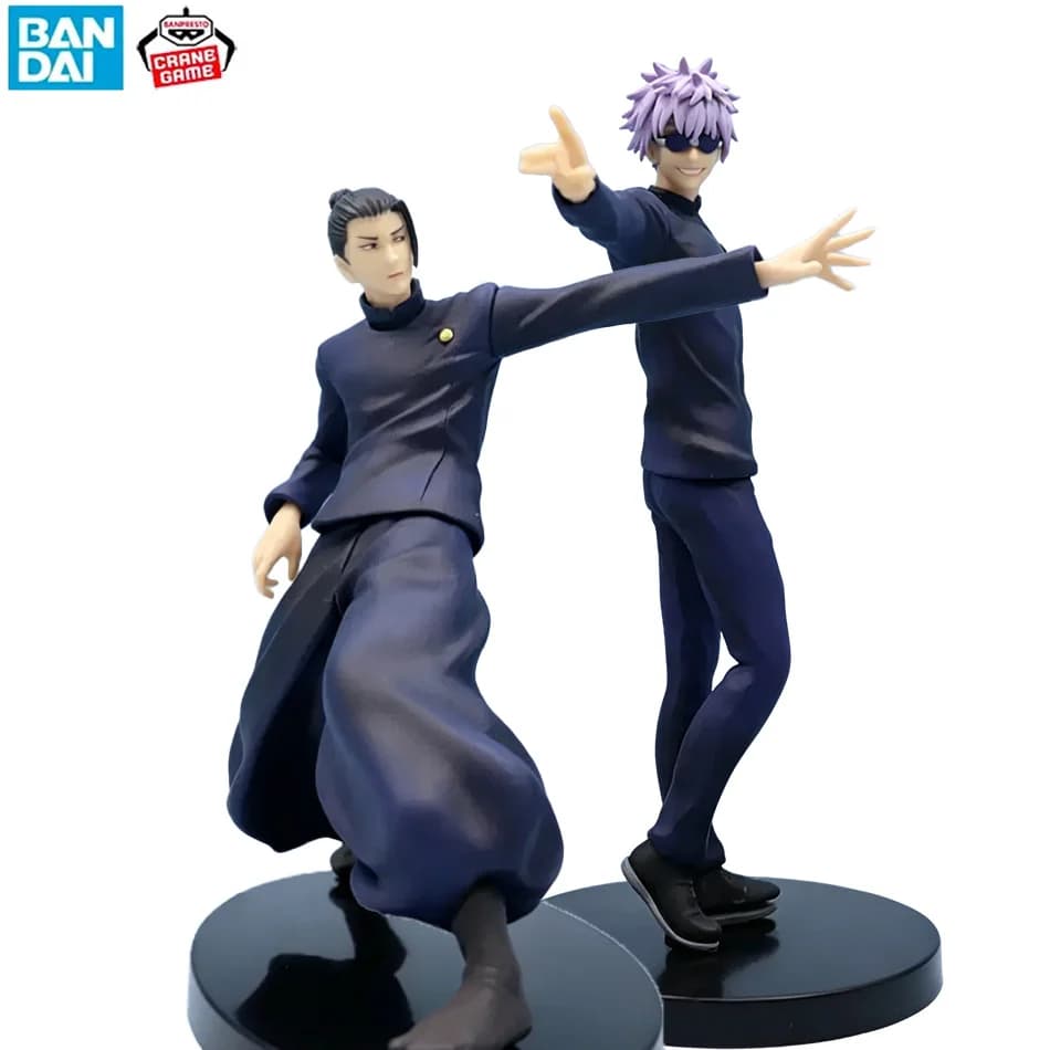 2 modelli di action figure da 17 cm dell'anime giapponese Jujutsu Kaisen, Gojo Satoru, in PVC, modello da collezione, statuetta in piedi, regalo per bambini
