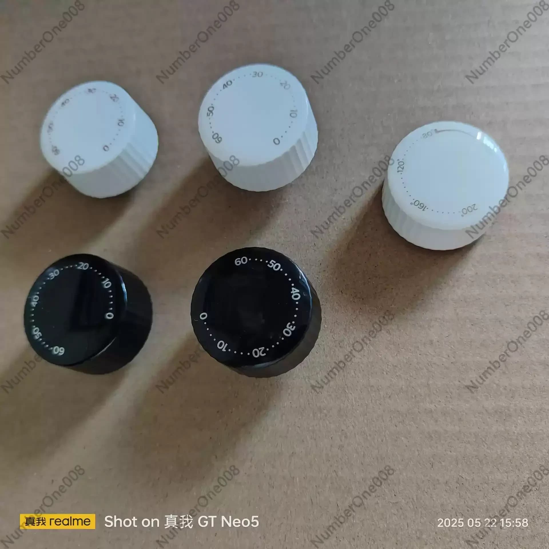 Manopola di regolazione della temperatura per Philips Air Fryer HD9200, quadrante di ricambio bianco per accessori essenziali per Airfryer