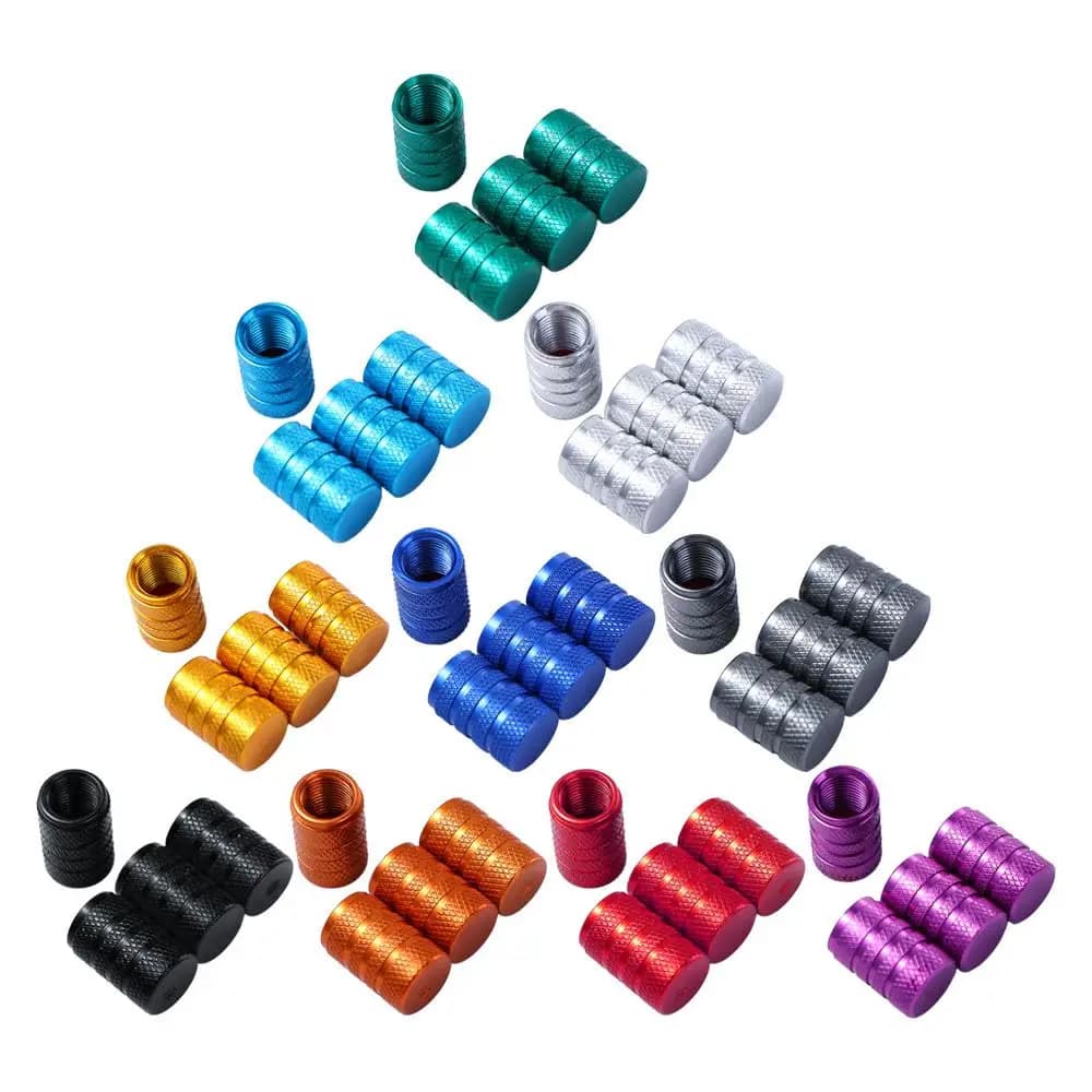 Universal Tire Valve Protector Bicycle Cap Bicycle Tire Valve Cap Tyre Valve Cap Bike Air Valve Caps Wheel Tire Valve Cap