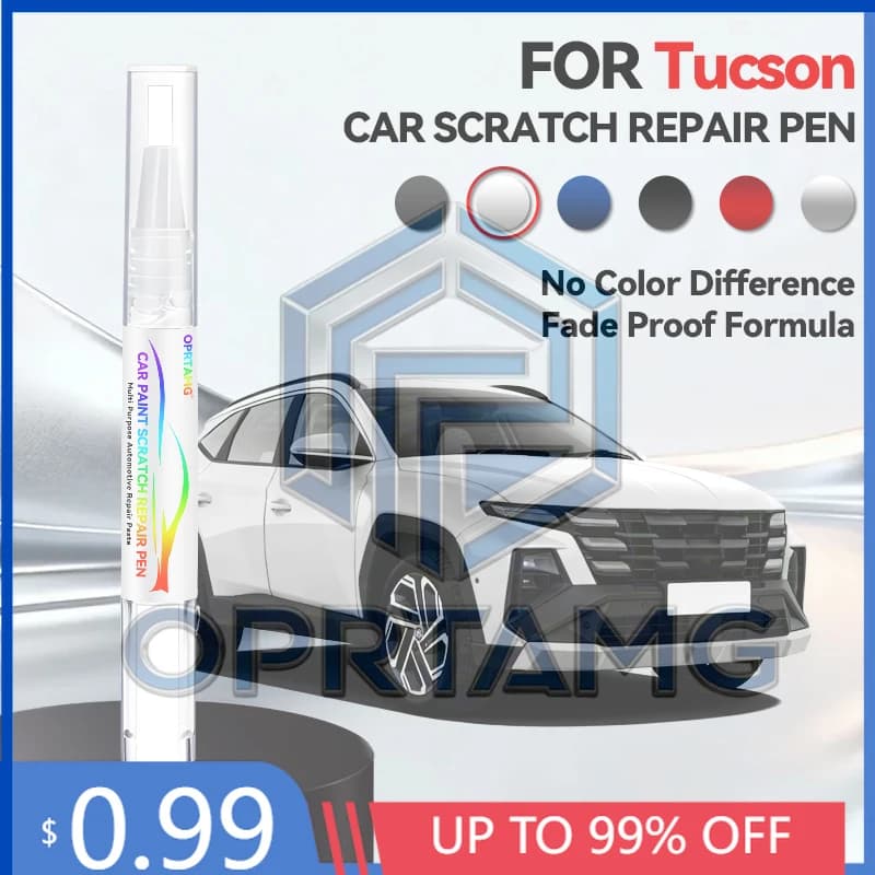 2026 Hot Car Paint Repair Pen Touch Up Scratch Remover DIY Auto Accessories For Hyundai Tucson White PGU NA3 Brown Black E9 BN