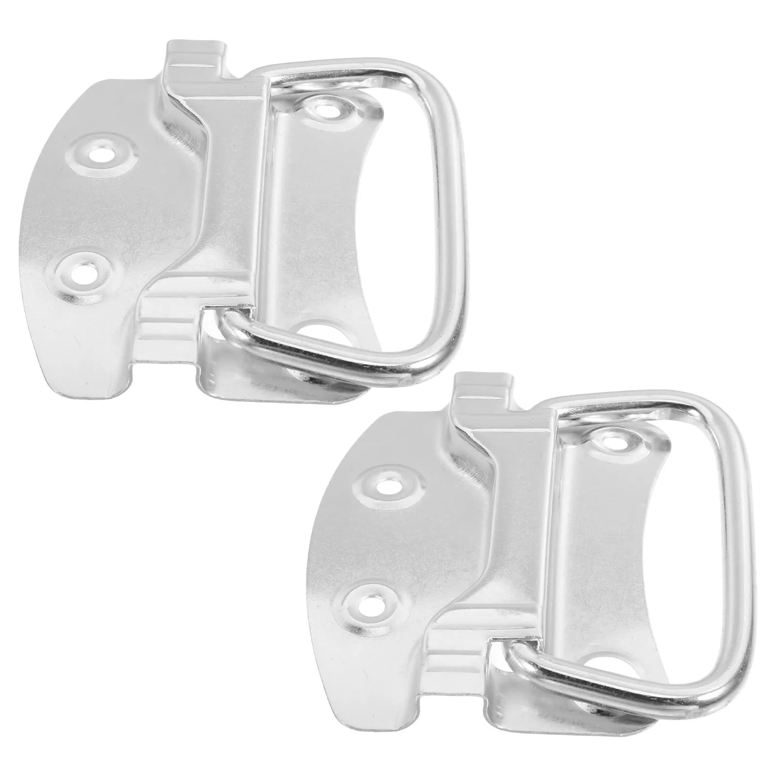 2 Pezzi Maniglia ad Anello in Ferro a Forma di Arco, Resistente, per Contenitori di Rifiuti, Maniglia di Ricambio per Bidone della Spazzatura, Maniglie Robuste