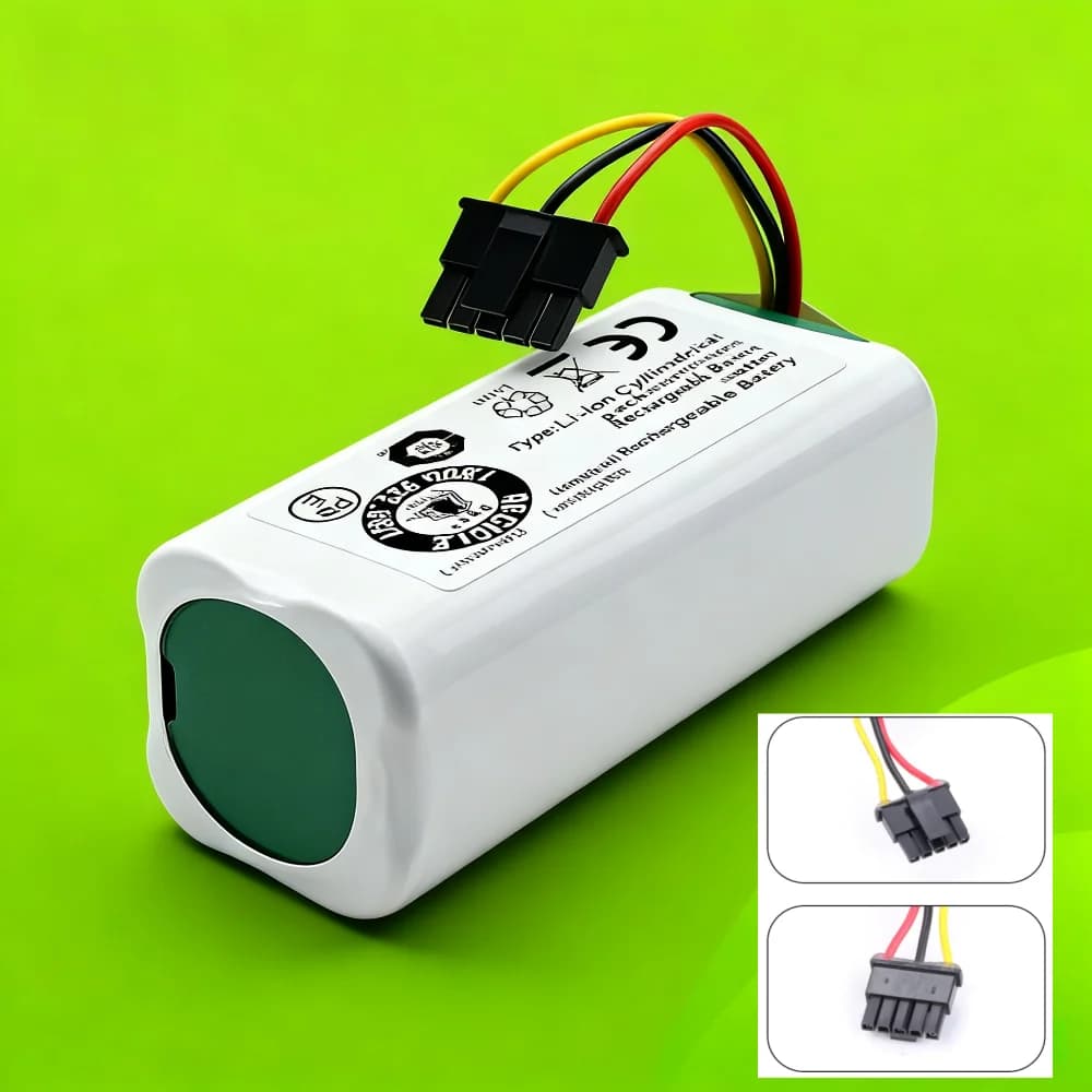 Batteria ricaricabile agli ioni di litio da 14,4 V/14,8 V 3500 mAh, compatibile per Xiaomi Mijia Mi, robot aspirapolvere Mop 2 Lite MJSTL.