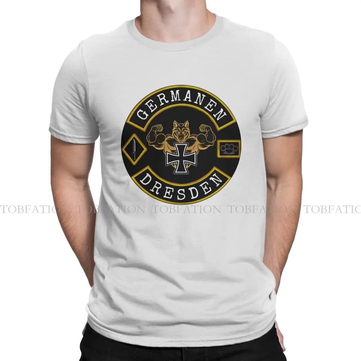 Iron Cross 100% magliette in cotone T-Shirt da uomo con stampa germanioca Patriots T-Shirt Hipster abbigliamento 6XL