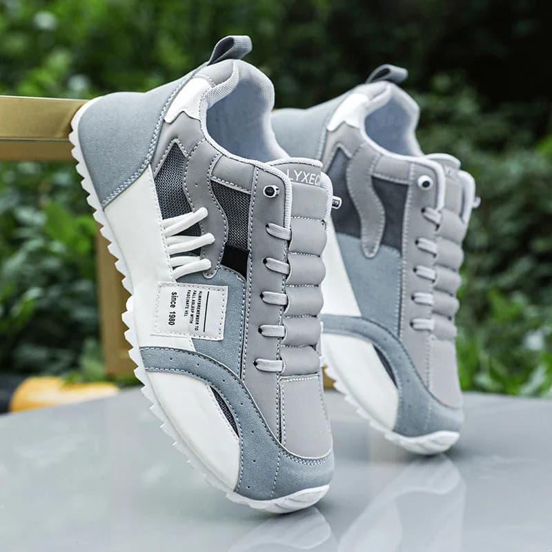 Marchio di moda tenis uomo casual sneakers in ecopelle scarpe con zeppa maschili nuove scarpe da ginnastica traspiranti primavera estate uomo scarpe da corsa da palestra