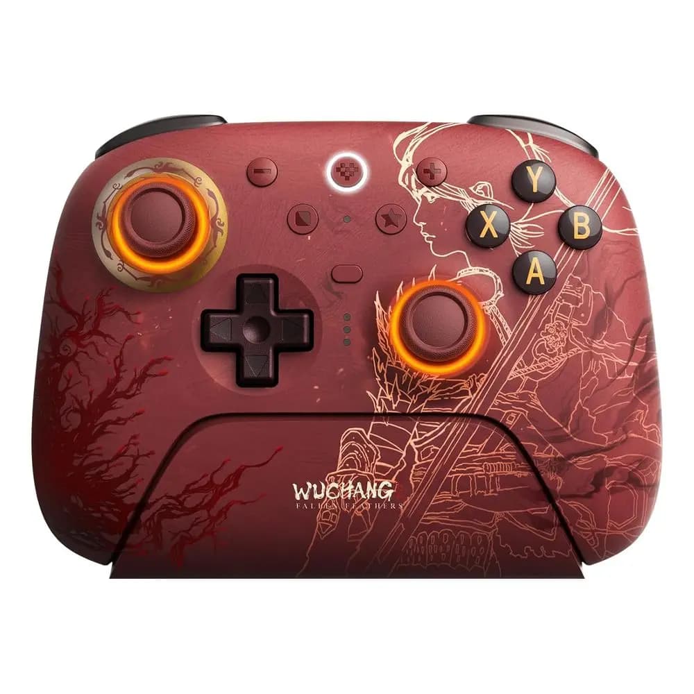 Controller di Gioco Wireless per PC, Steam e Android con Trigger Tattili/Hall, Controllo del Movimento, Anello Luminoso RGB, Polling Rate 1000Hz